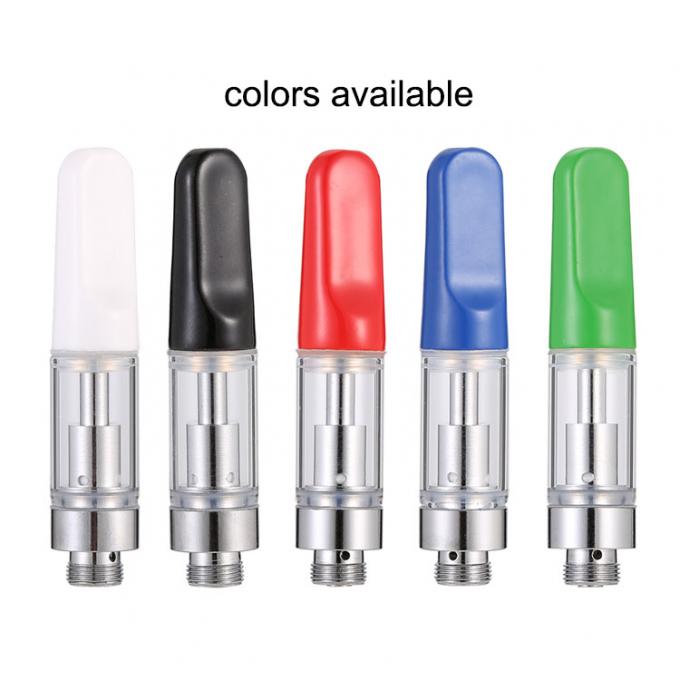 0.3ml 0.4ml Screw Tip Tank Vape Empty Cartridge Round Tip Glass Tube