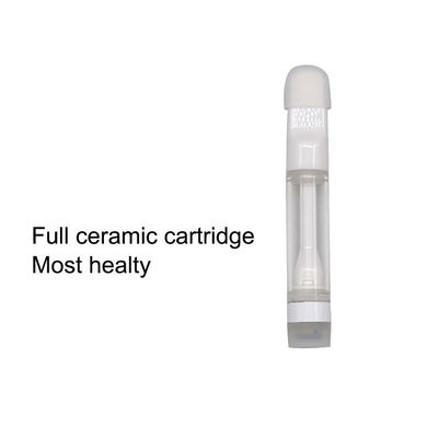Lead Free 2.3mm CBD Ceramic Oil Cartridge 510 Glass Vape Cartridge Tank