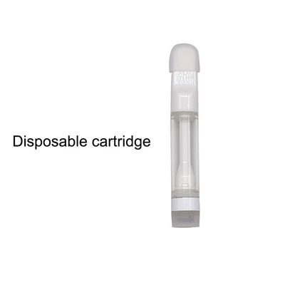 NICKVI Anti Leakage Disposable Cartridges Glass Tube 0.5ml 1.0ml Ceramic Coil Cart
