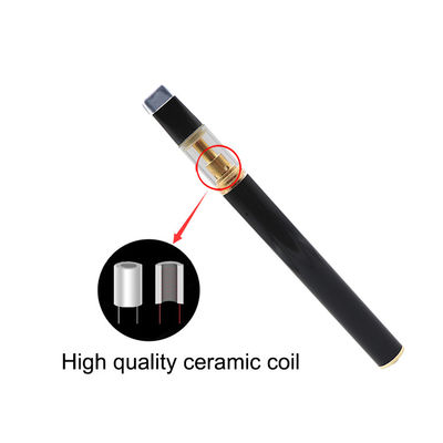 Glass Chamber Quartz Coil CBD Vape Pen 350mah 1.4ohm Resistance