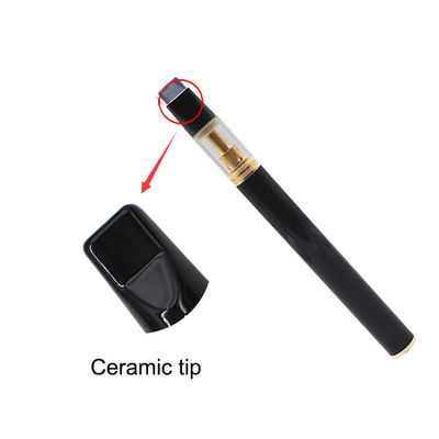 NICKVI Flat Tip Glass Chamber Disposable CBD Pen 100% Leakproof