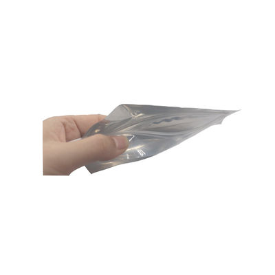 Aluminum Foil Zip Lock Customize Silver Heat Seal Electronic Cigarette Accessories