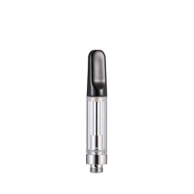Metal Tip Glass Tube THC Vape Pen Cartridges Screw Tip Delta 8 Empty Carts