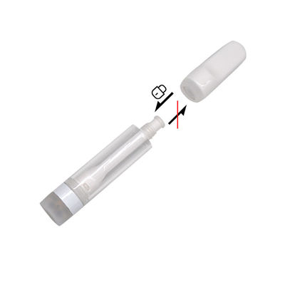 1.4ohm Resistance Childproof 510 Thread Disposable Vape Pen Cartridges For CBD