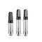 Flat Mouthpiece Ceramic 1.5mm 510 Thread Cartridge Bottom Airflow Silver Color